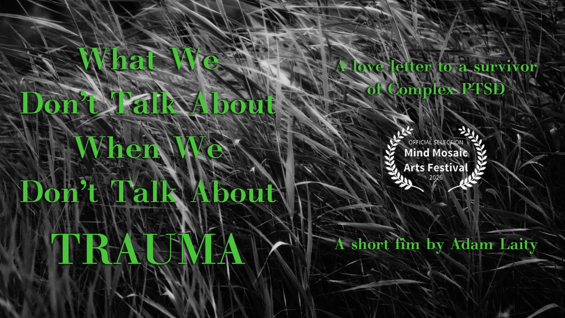 What We Don't Talk About When We Don't Talk About TRAUMA